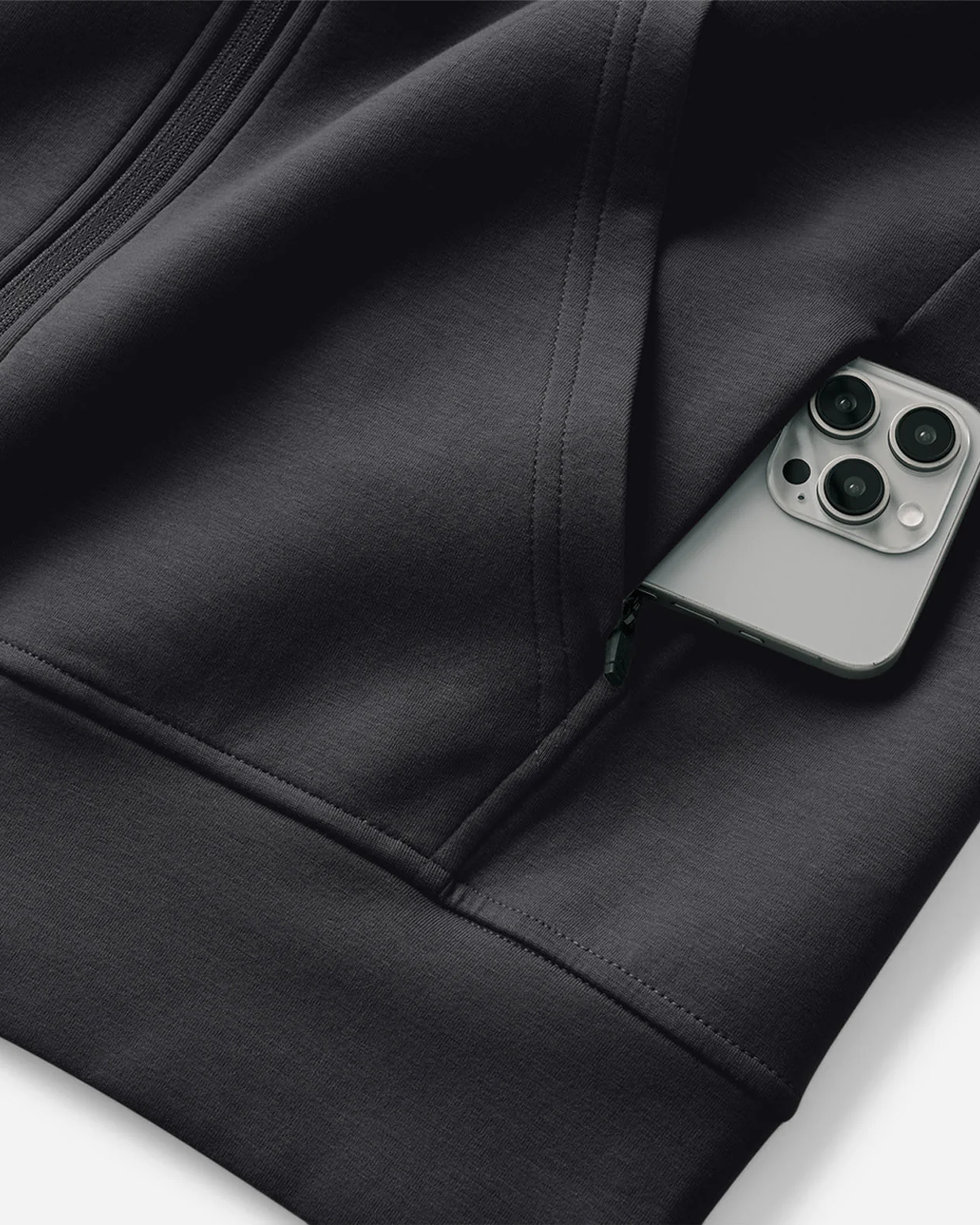 Midweight Tech Full Zip Hoodie - Image 10