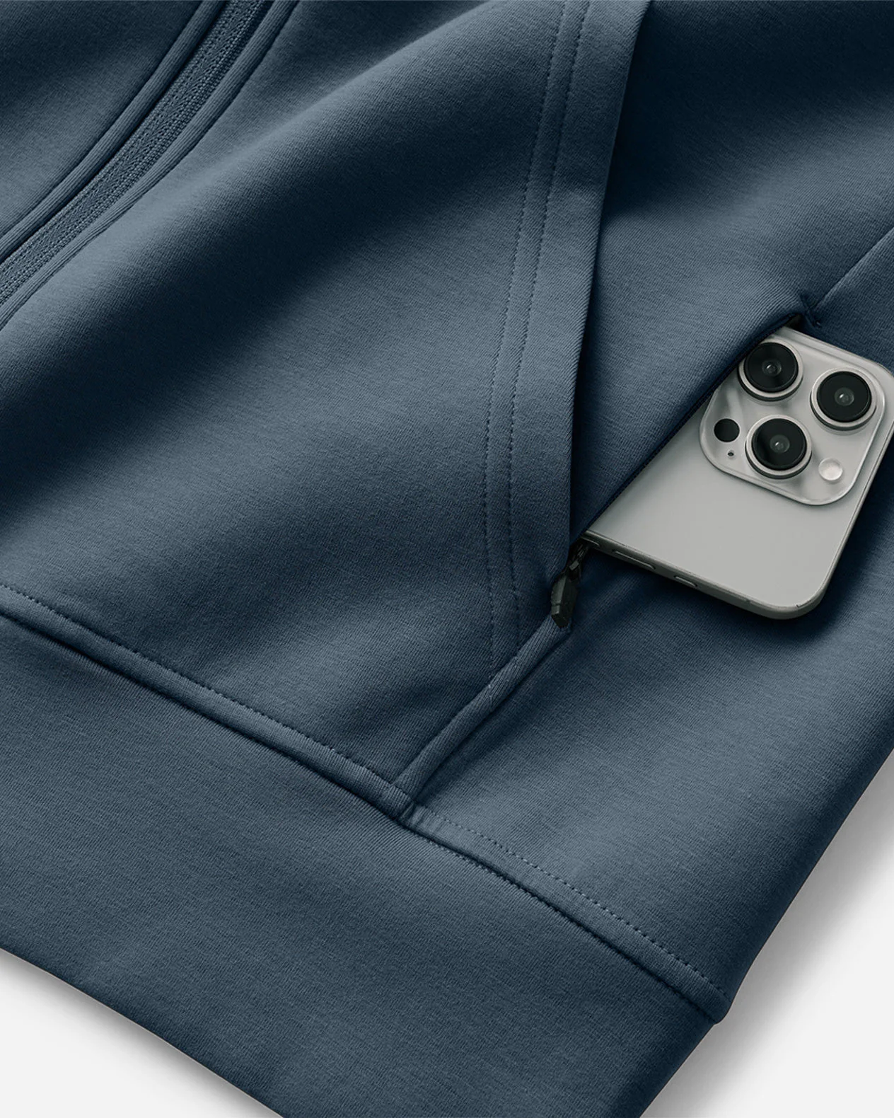 Midweight Tech Full Zip Hoodie - Image 37